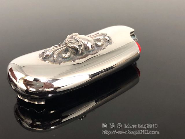 Chrome heart銀飾 克羅心s925銀 大薔薇桃心橢圓火機殼  gjc1550